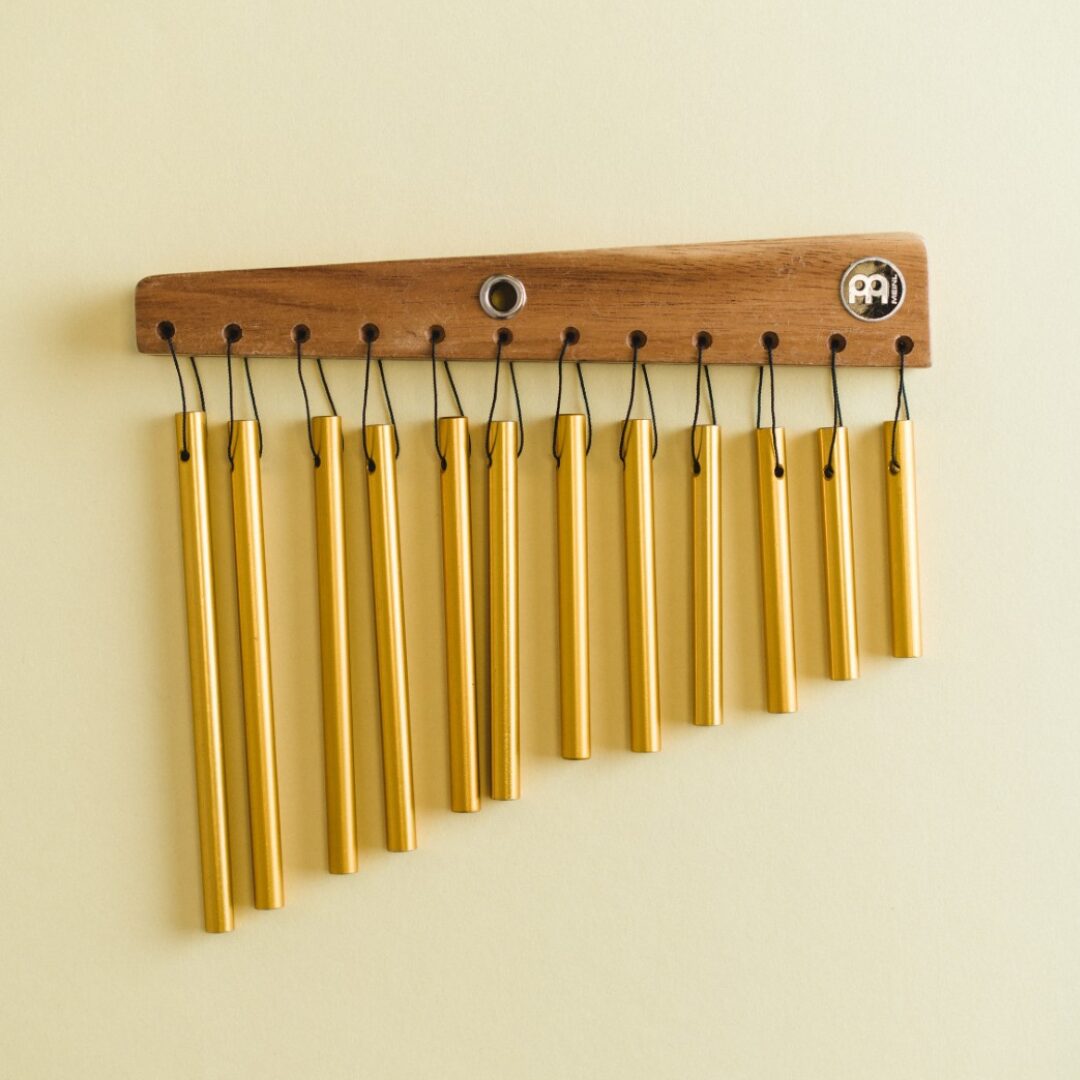 Cortina (chimes) tubular de 12 barras