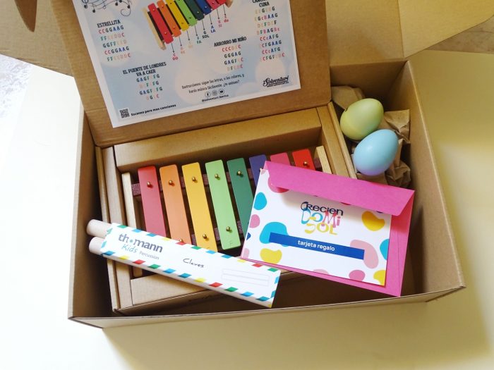 Pack "Taller de música en familia + instrumentos" para peques de 1 a 3 años